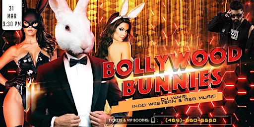 Primaire afbeelding van BOLLYWOOD BUNNIES | INDO-WESTERN MUSICAL PARTY WITH DJ VAMSI