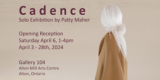 Primaire afbeelding van "Cadence" Opening Reception: Solo Exhibition by Patty Maher