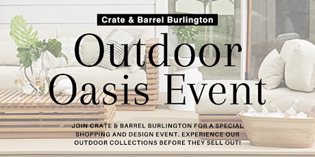 Outdoor Oasis Trade Event
