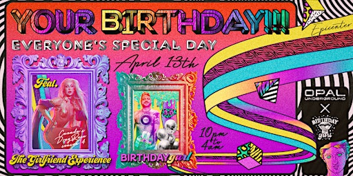 Imagen principal de YOUR BIRTHDAY!