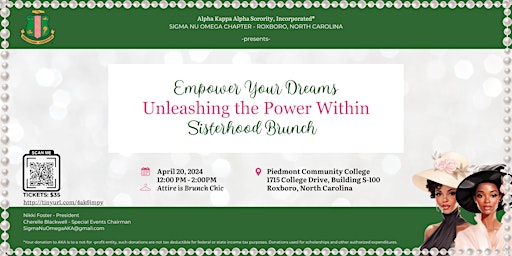 Imagem principal do evento Empower Your Dreams: Sisterhood Brunch
