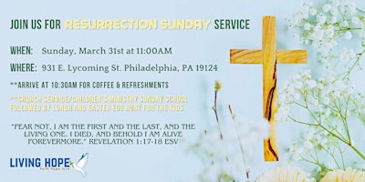 Immagine principale di Resurrection Sunday Service 