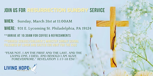 Hauptbild für Resurrection Sunday Service