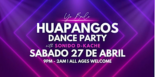 Imagem principal do evento Yo Bailo Huapangos Dance Party
