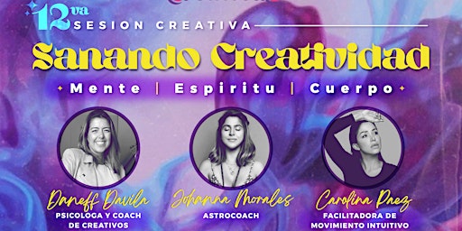 Hauptbild für SANANDO CREATIVIDAD 12VA SESION CREATIVA.