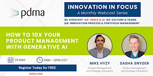 Imagen principal de How to 10x Your Product Management with Generative AI