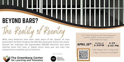 Imagen principal de Beyond Bars? The Reality of Reentry