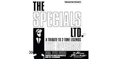 Imagem principal do evento "The Specials Ltd" - A tribute to 2-tone legends The Specials