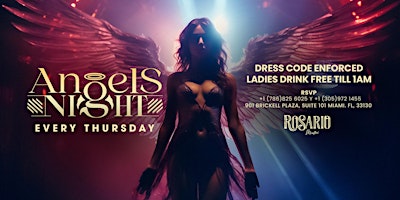 Angels Night at Rosario: Every Thursday primary image