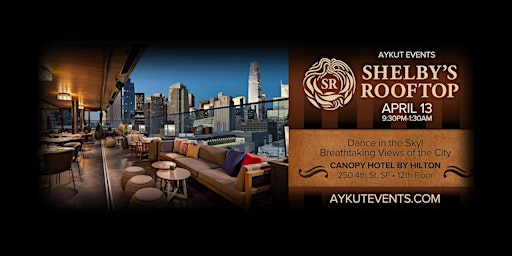 Imagem principal do evento DANCE IN THE SKY! @ SHELBY'S ROOFTOP