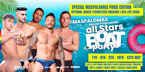 Maspalomas Pride All Stars Boat Party