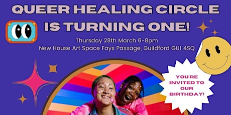 Queer Healing Circle's First Birthday Party