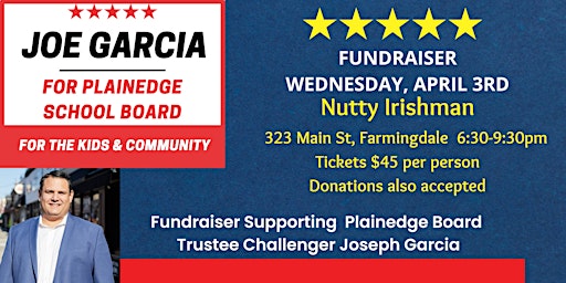 Support Plainedge Board Trustee Candidate Joe Garcia  primärbild