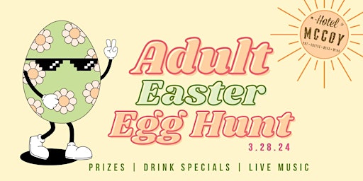 Hotel McCoy's Adult Easter Egg Hunt primary image