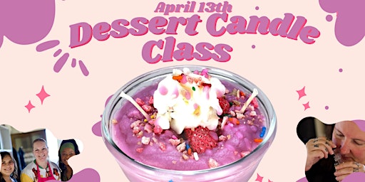 Imagem principal de Dessert Candle Class