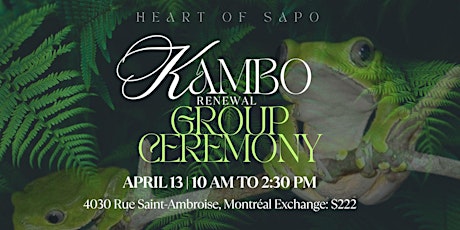 Kambo Renewal Group Ceremony