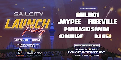 Imagem principal de SAILCITY ENTERTAINMENT LAUNCH PARTY!!