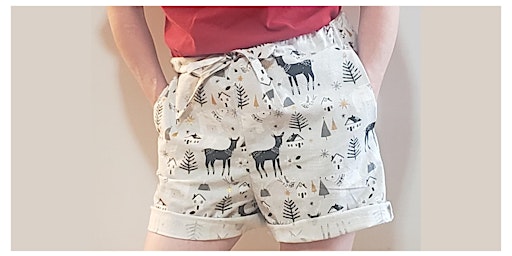 Imagem principal do evento Sewing Project Class - Lounge Shorts - July 2024