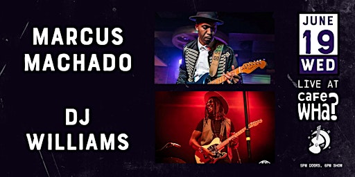 Primaire afbeelding van Marcus Machado w/ DJ Williams Band