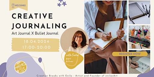 Imagen principal de Creative Journaling Workshop in Helsinki - Creative After Work