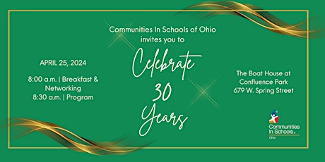 CIS of Ohio 30th Anniversary Community of Support Breakfast