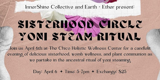 Sisterhood Cirlce Yoni Steam Ritual primary image