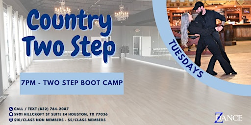 Imagem principal do evento Two Step Boot Camp