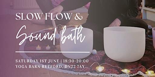 Hauptbild für Slow flow & sound bath