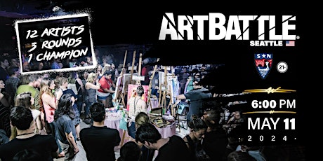 Imagem principal de Art Battle Seattle - May 11, 2024