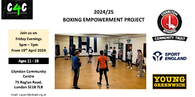 Imagem principal de FREE - 2024/25 Boxing  Empowerment Project