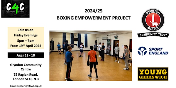 FREE - 2024/25 Boxing  Empowerment Project