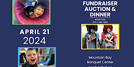 Levi & Abel's Fundraiser Auction & Dinner