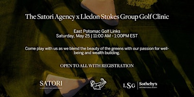The Satori Agency x Lledon Stokes Group Golf Clinic  primärbild