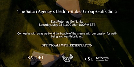 The Satori Agency x Lledon Stokes Group Golf Clinic