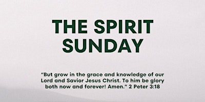 CEYC Rhema Spirit Sunday  primärbild