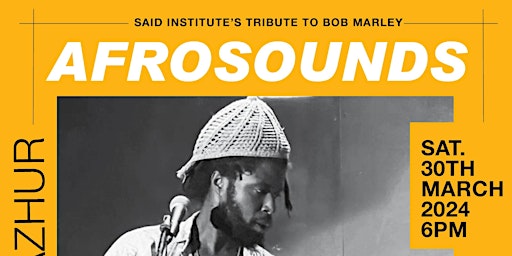 EXODUS + BACK TO JAMAICA : A TRIBUTE TO BOB MARLEY AT AFROSOUNDS. primary image