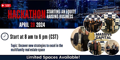 Build an Equity Raise Business - Multifamily Hackathon primary image