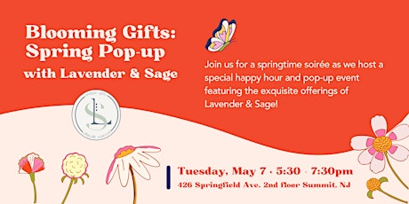 Blooming Gifts: Spring Pop-up with Lavender & Sage