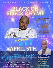 Black On Black Rhyme Every 1st and 3rd Friday