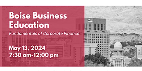 ACC Boise Business Education: Fundamentals of Corporate Finance