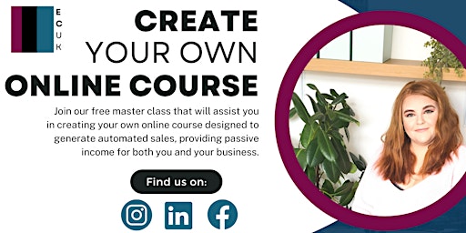 Imagen principal de How To Create Your Own Online Course