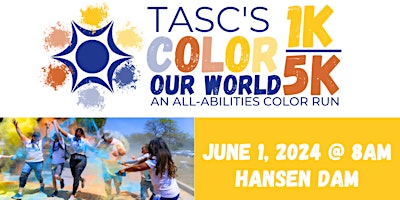 Imagem principal do evento TASC’s Color Our World 5K