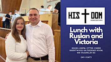 Lunch with Ruslan and Victoria Asadov primary image