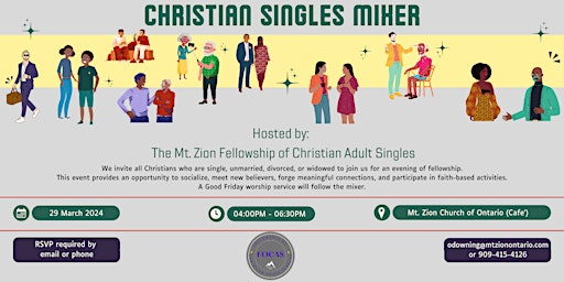 Christian Singles Mixer primary image