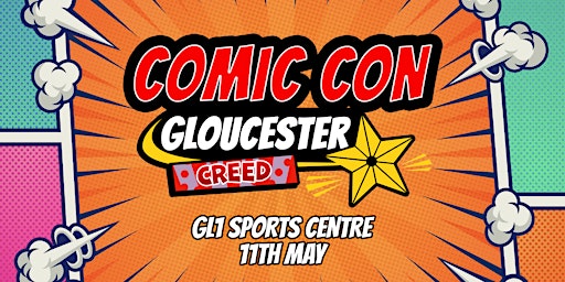 Imagem principal do evento Gloucester Comic Con