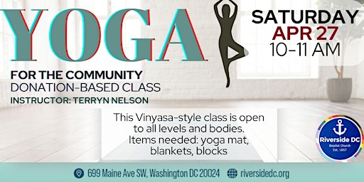 Image principale de YOGA for the Community