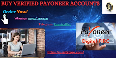 Buy Verified Payoneer Account: Quick and Secure Way to