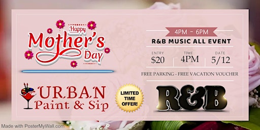 Mothers Day: Sip  & Paint (R&B Edition) primary image