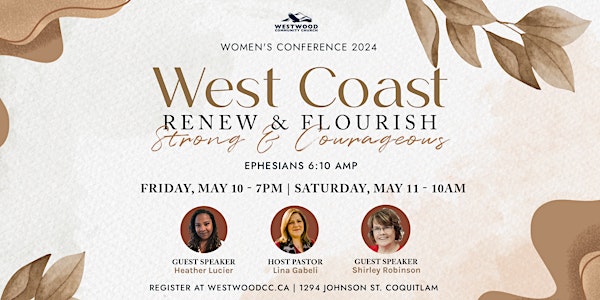 2024 West Coast Renew & Flourish Women's Conference