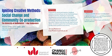 Igniting Creative Methods: Social Change and Community Co-production